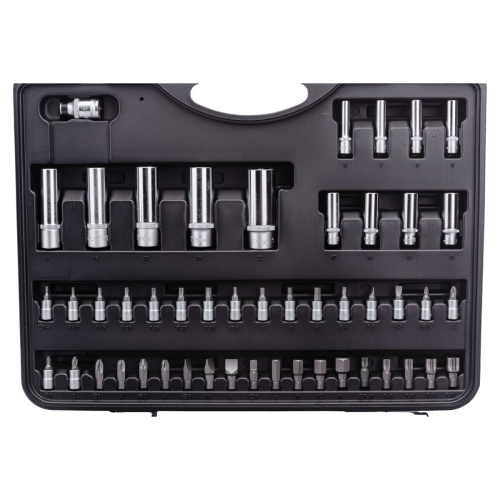 Набор головок и приспособлений Force 41082R 1/2, 1/4 108 предметов