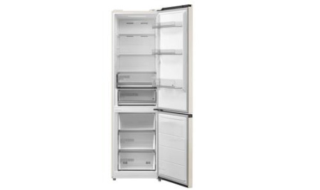 Холодильник с морозильником Midea MDRB522MGE33OD бежевый