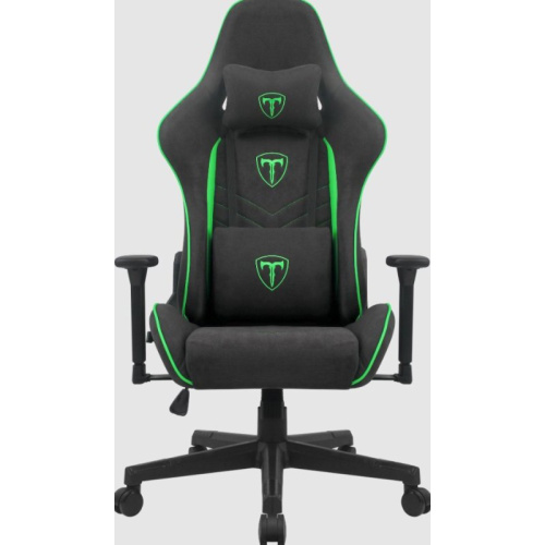 Игровое кресло T-Line Astero Ткань Black+Green