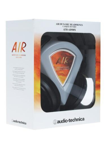 Проводные наушники Audio-Technica ATH-AD500X черный