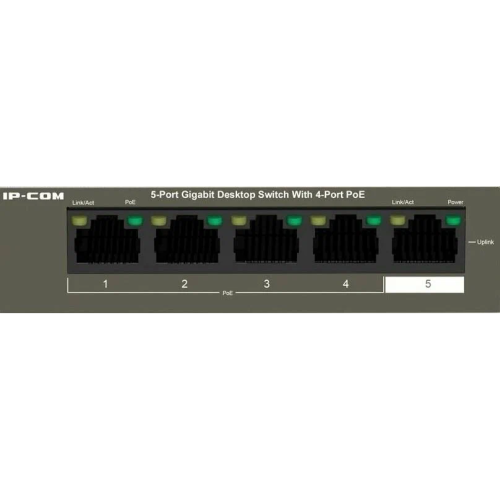 Коммутатор IP-COM F1105P-4-63W 5 портов