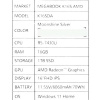 16" Ноутбук Tecno Megabook K16SDA серебристый