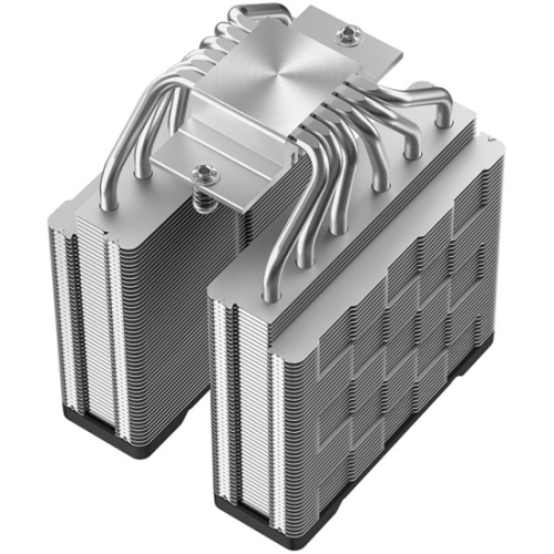 Кулер DEEPCOOL AG620 G2 LGA1954/1851/1700/AM5/AM4 (TDP 270W, PWM, Dual Black Fan 120mm, 6 тепл. трубок, черный) Ret