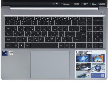 16" Ноутбук Tecno Megabook K16SAA серый