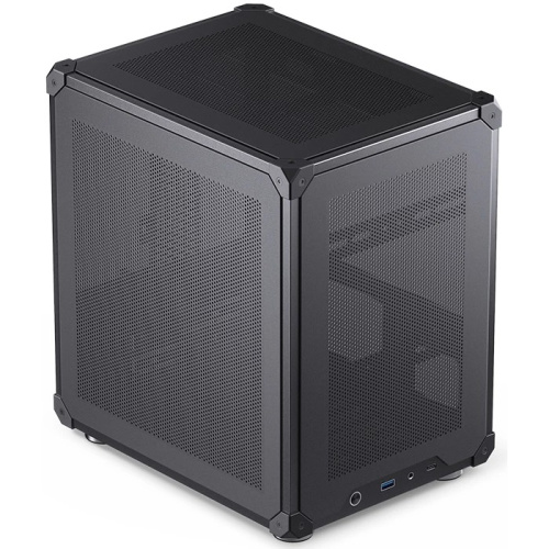 Корпус JONSBO C6 Black без БП, mini-ITX, micro-ATX, черный