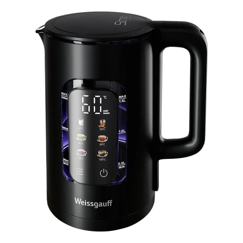 Электрочайник Weissgauff WK 1500 Db Touch BodyCool