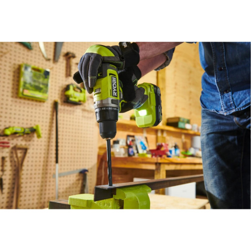 Дрель-шуруповерт Ryobi RPD18-2C52S (5133005526) ударная (2 АКБ+ЗУ)