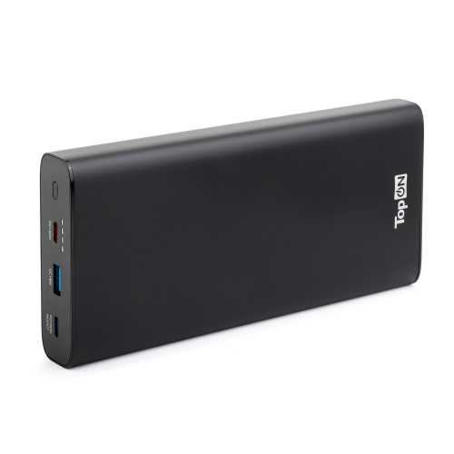 Power Bank TOPON TOP-T140, 22400мAч черный
