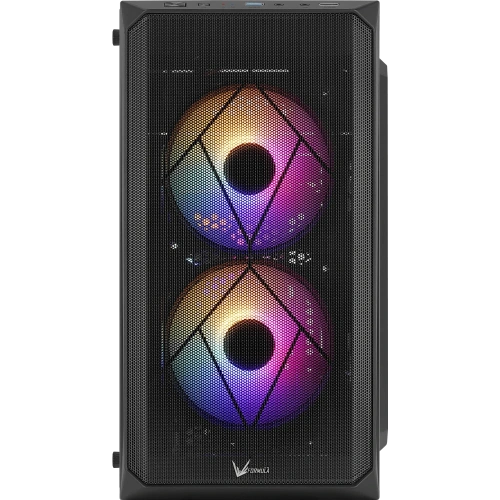 Корпус Formula V Line CS-107 Plus (Cs-107 Plus Black) mATX USB3.0x1/USB2.0x1/audio