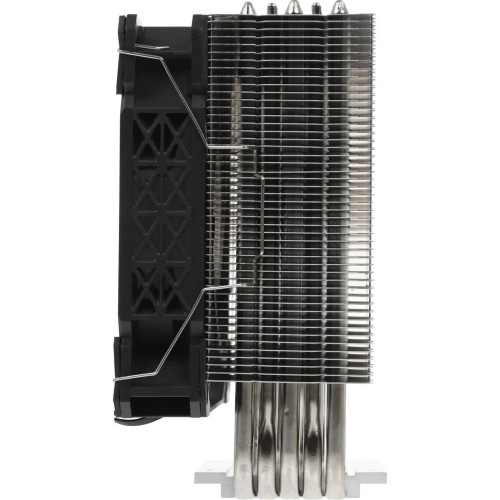 Кулер Accord ACC-5P12Pro, ARGB Soc-AM5/AM4/1200/1700/1851 серебристый/черный 4-pin 31dB Al+Cu 220W 525gr brown box