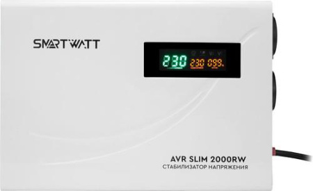 Стабилизатор напряжения SMARTWATT AVR SLIM 2000RW