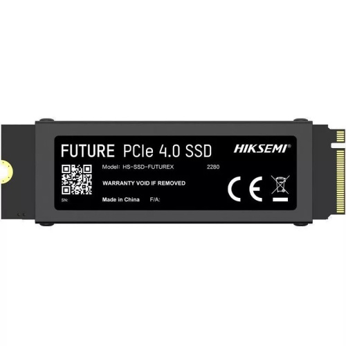 SSD HIKSEMI Future X (HS-SSD-FUTUREX 1024G) 1.0Tb M.2 (PCI-E 4.0 x4, up to 7450/6600MBs, 3D TLC, 1800TBW, hea