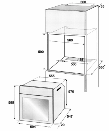 Электрический духовой шкаф Beko BBIC12300XD серебристый