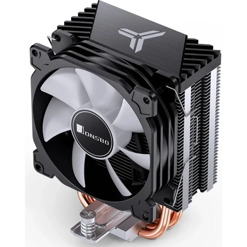 Кулер JONSBO CR-1400 E ARGB Black LGA1851/1700/1200/115X/AM5/AM4 (TDP 160W, PWM, 92mm ARGB LED Fan, 4 тепловые трубки, 4-pin) Retail