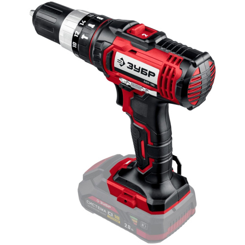 Дрель-шуруповерт ЗУБР ДШУ-185