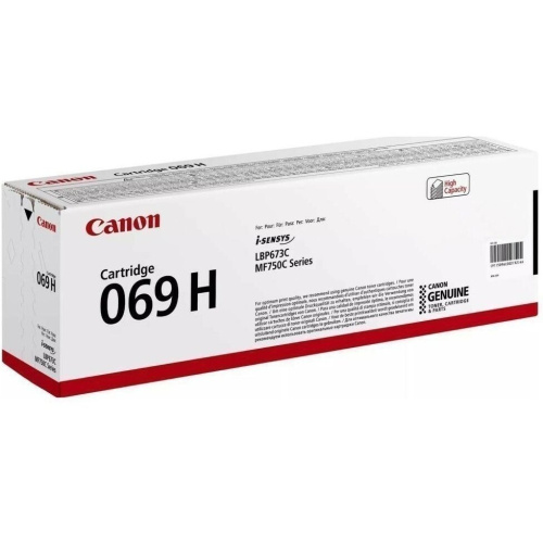 Картридж лазерный Canon 069HC 5097C002/004 голубой (5500стр) для Canon MF752Cdw/754Cdw, LBP673Cdw
