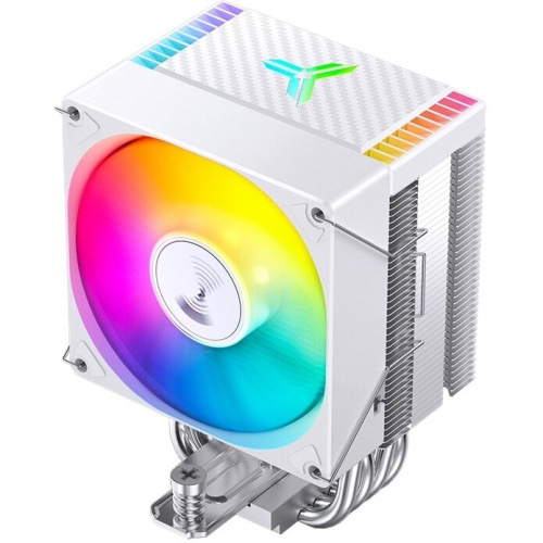 Кулер JONSBO CR-1400 Evo ARGB White LGA1700/1200/115X/AM5/AM4 (TDP 180W, PWM, 92mm ARGB Fan, 4 тепловые трубки, 4-pin, белый) Retail