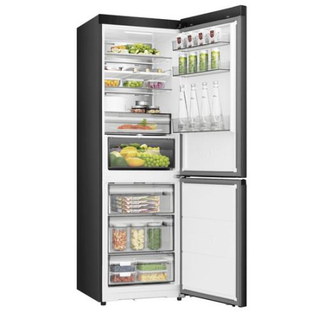 Холодильник с морозильником Hisense RB3K330SAF1 черный