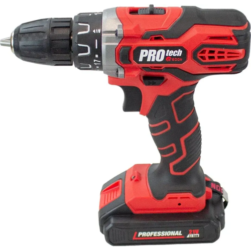 Дрель аккумуляторная Edon PROtech PRO-21L2K
