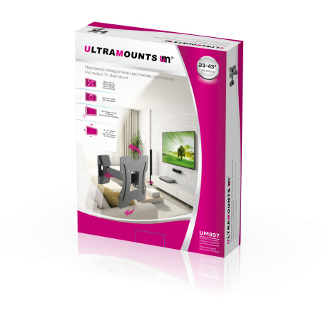 Кронштейн Ultramounts UM 897 черный
