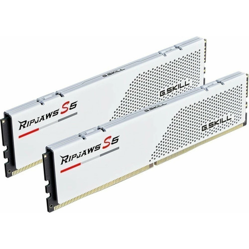 ОЗУ G.SKILL Ripjaws S5 32GB (F5-6000J3040F16GX2-RS5W) (2x16GB) DDR5 6000MHz CL30 (30-40-40-96) 1.35V / White