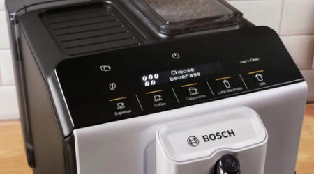 Кофемашина автоматическая BOSCH TIE20301 черный