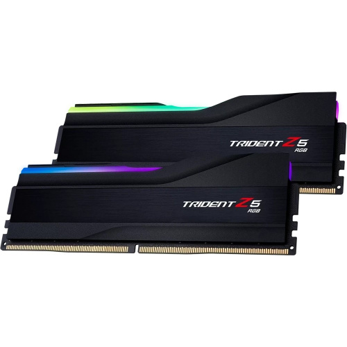 ОЗУ G.SKILL Trident Z5 RGB 128GB (F5-6000J3444F64GX2-TZ5RK) (2x64GB) DDR5 6000MHz CL34 (34-44-44-96) 1.35V / Black