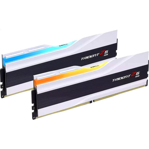 ОЗУ G.SKILL Trident Z5 RGB 64GB (F5-6000J3040G32GX2-TZ5RW) (2x32GB) DDR5 6000MHz CL30 (30-40-40-96) 1.4V / White