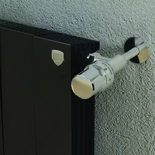 Биметаллический радиатор отопления  Royal Thermo Pianoforte 500 12 Секций Noir Sable