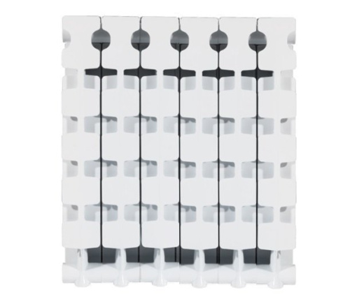 Алюминиевый радиатор отопления Fondital 500/100 Calidor Super B4 (6 секций)