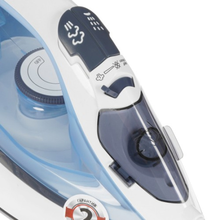 Утюг Polaris PIR 2483K белый/синий