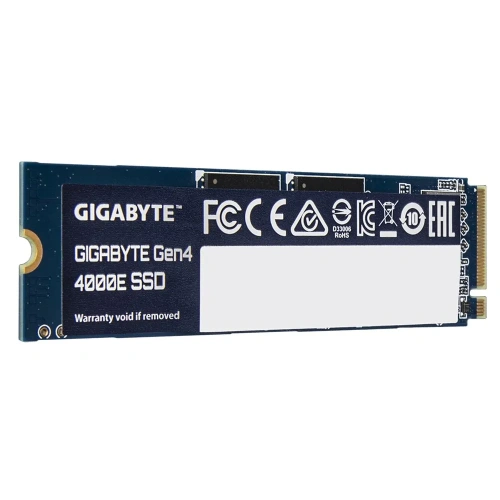 SSD Gigabyte G440E500G M.2 2280 500GB Gen4 4000E PCI Express 4.0x4, NVMe 1.4, 3600/3000, MTBF 1.5M, 3D NAND, 300TBW, RTL