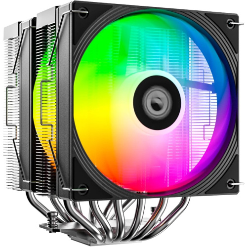 Кулер ID-COOLING Frozn A620 Pro SE ARGB LGA1700/1200/115X/AM5/AM4 (TDP 260W, PWM, черный, 6 тепл.трубок + медная база, Dual ARGB Fan 120mm)