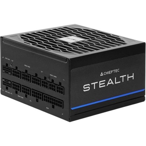 Блок питания Chieftec Stealth SPX-1200-FC (ATX 3.1, 1200W, 80 Plus Platinum, Active PFC, 135mm fan, Gen5 PCIe, Full Cable Management) Retail
