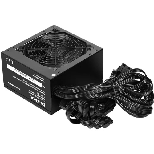 Блок питания Digma DPSU-750W-WH 80 Plus White ATX 750W (20+4pin) APFC 120mm fan 6xSATA RTL