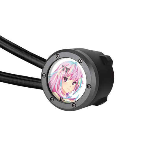 СВО Thermaltake TH420 V2 Ultra EX ARGB (CL-W417-PL14SW-A) Soc-AM5/AM4/1151/1200/1700 черный 4-pin 30.7dB Al+Cu LCD Ret