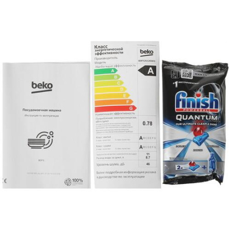 Посудомоечная машина Beko BDFS26120WQ белый