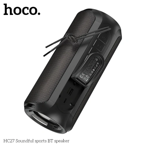 Портативная колонка HOCO HC27 Soundful sports черный
