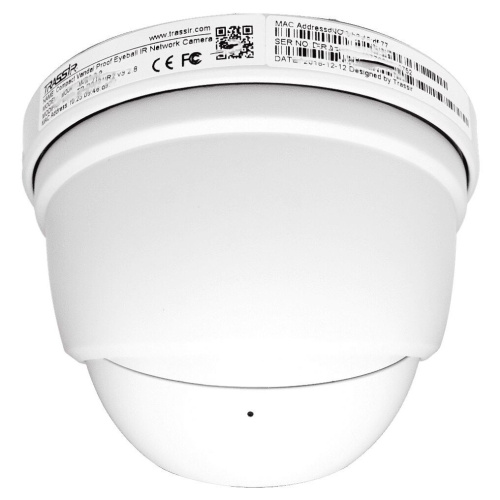 Камера видеонаблюдения IP Trassir TR-D2S5-noPoE v2 3.6-3.6мм цв. корп. белый