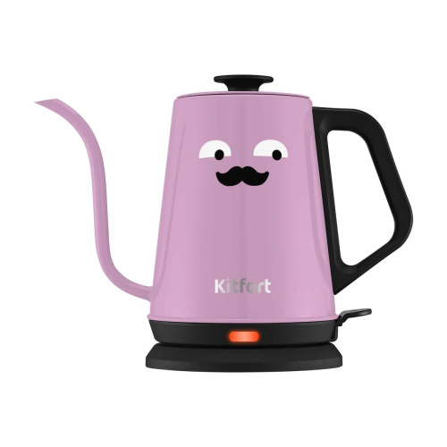 Электрочайник Kitfort КТ-6194-3 черный/лавандовый