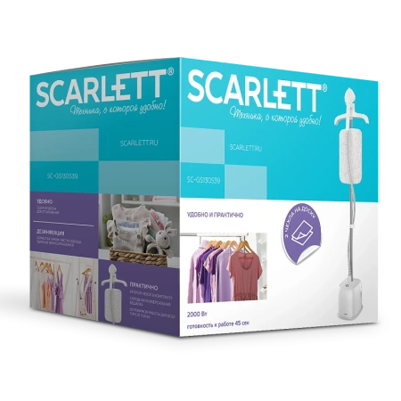 Отпариватель напольный Scarlett SC-GS130S39 белый