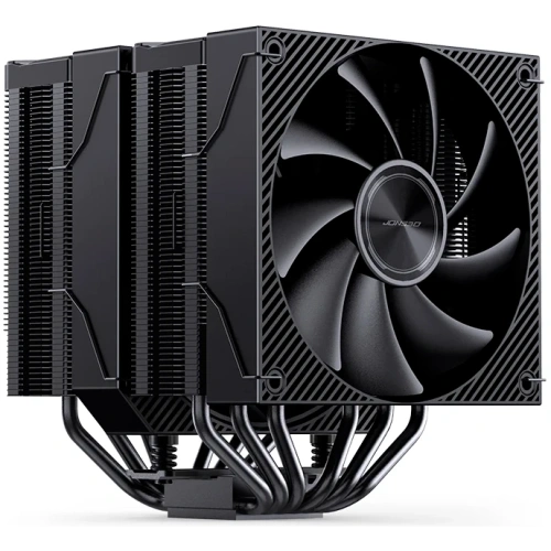 Кулер JONSBO CA90 Black LGA1851/1700/1200/115X/AM5/AM4 ( TDP 270W, PWM, 130mm Black Fan + 120mm Black Fan, 6 тепловых трубок, медная база, 4-p