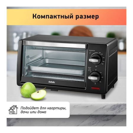Электропечь BBK OE0917M черный