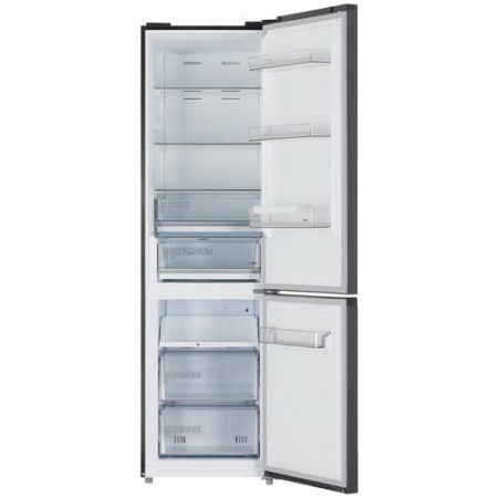 Холодильник с морозильником Midea MDRB521MIE28OD черный
