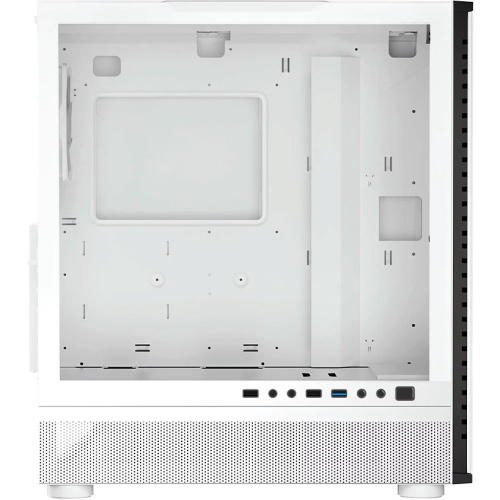 Корпус PcCooler IE200 WH, без БП, Tempered Glass Full Tower, White, TG, SPCC, 1x120mm ARGB E-ATX, ATX, mITX 180/380/220mm 4x2.5", 2x3.5"