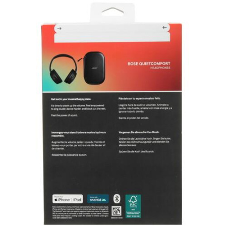 Беспроводные/проводные наушники Bose QuietComfort черный