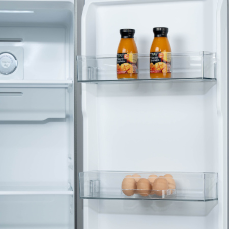 Холодильник Бирюса SBS 541 TBG черное стекло