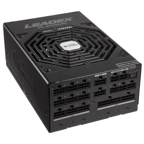 Блок питания Super Flower SF-2000F14HP Leadex Platinum, 2000W, ATX, 140mm, 18xSATA, 5xPCI-E(6), 9xPCI-E(6+2), APFC, 80+ Platinum, Full Modular
