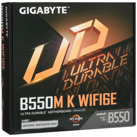 Материнская плата GIGABYTE B550M K WIFI6E