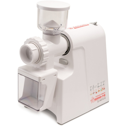 Мясорубка Лепсе Гамма-7-01, насадки: овощерезка, кофемолка